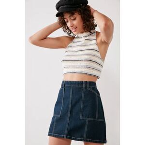 BDG Denim Workwear Mini Skirt Size Small